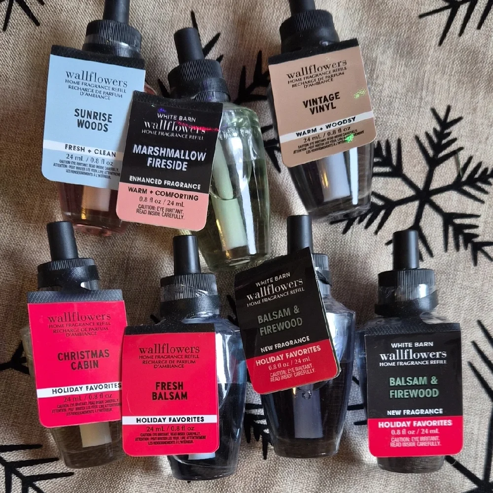 White Barn Wallflower Fragrance Refill Collection - Set Of 7 - Picture 1 of 1